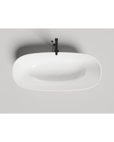 Ванна из литьевого мрамора 180x80 см Salini S-Stone Greca In 104821M