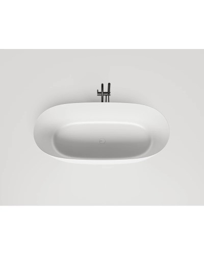 Ванна из литьевого мрамора 164x76 см Salini S-Sense Sofia Light 103611G