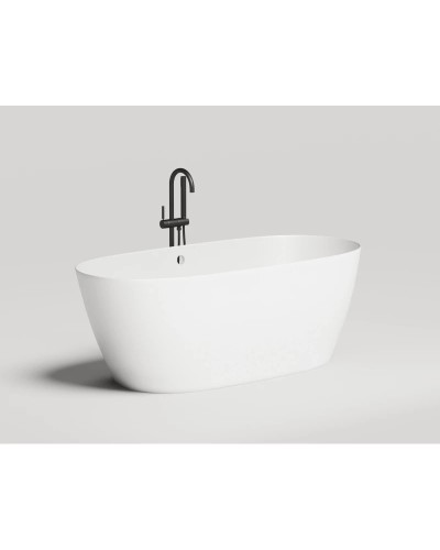 Ванна из литьевого мрамора 164,5x75,5 см Salini S-Sense Sofia Light 103711G