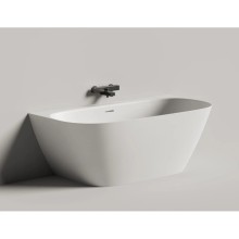 Ванна из литьевого мрамора 160x80 см Salini S-Sense Sofia Wall 102517G