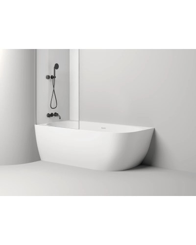 Ванна из литьевого мрамора 170x85 см Salini S-Sense Sofia Corner L 102515G