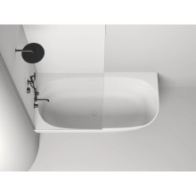 Ванна из литьевого мрамора 170x85 см Salini S-Sense Sofia Corner L 102515G