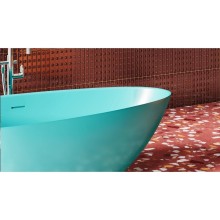 Ванна из литьевого мрамора 172x82 см Salini S-Sense Paola IN, покраска по RAL полностью 101612GRF