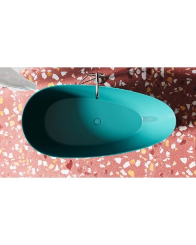 Ванна из литьевого мрамора 172x82 см Salini S-Sense Paola IN, покраска по RAL полностью 101612GRF