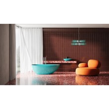 Ванна из литьевого мрамора 172x82 см Salini S-Stone Paola IN, покраска по RAL полностью 101612SMRF