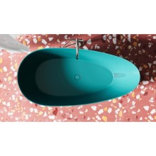 Ванна из литьевого мрамора 172x82 см Salini S-Stone Paola IN, покраска по RAL полностью 101612SMRF