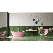 Ванна из литьевого мрамора 186x81,5 см Salini S-Sense Noemi, покраска по RAL полностью 101811GRF