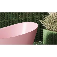 Ванна из литьевого мрамора 186x81,5 см Salini S-Sense Noemi, покраска по RAL полностью 101811GRF