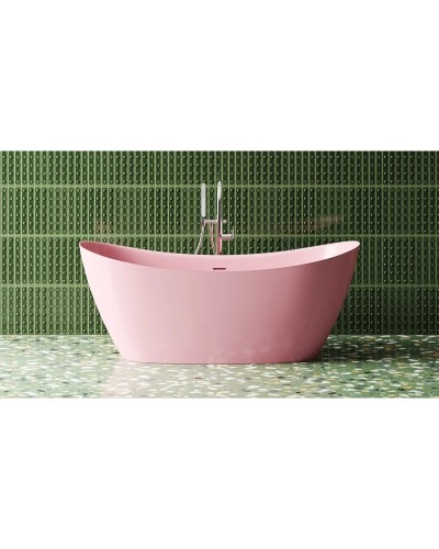 Ванна из литьевого мрамора 186x81,5 см Salini S-Sense Noemi, покраска по RAL полностью 101811GRF