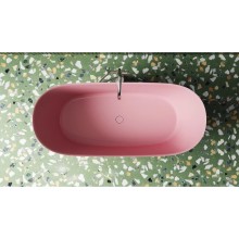 Ванна из литьевого мрамора 186x81,5 см Salini S-Sense Noemi, покраска по RAL полностью 101811GRF