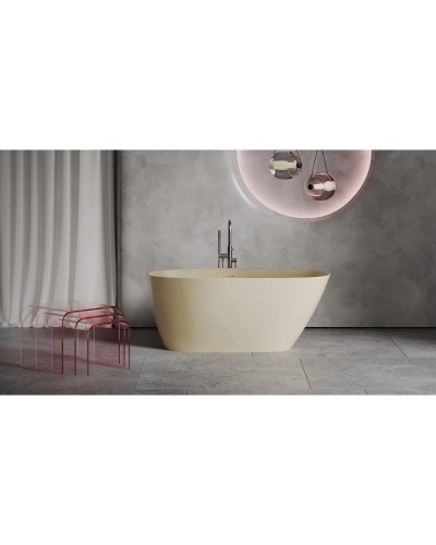 Ванна из литьевого мрамора 164,5x75,5 см Salini S-Sense Sofia, покраска по RAL полностью 102511GRF