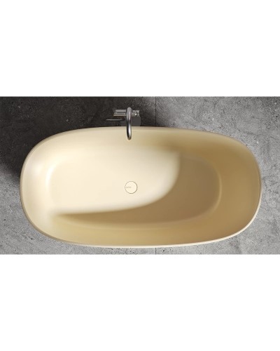 Ванна из литьевого мрамора 164,5x75,5 см Salini S-Sense Sofia, покраска по RAL полностью 102511GRF