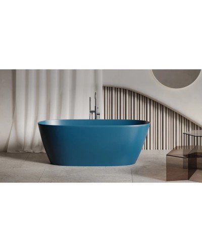 Ванна из литьевого мрамора 164x76 см Salini S-Sense Sofia Light, покраска по RAL полностью 103611GRF