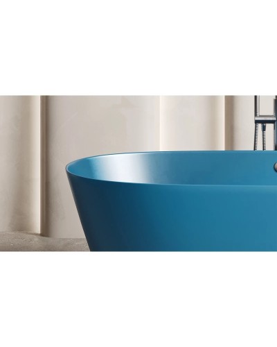 Ванна из литьевого мрамора 164,5x75,5 см Salini S-Sense Sofia Light, покраска по RAL полностью 103711GRF