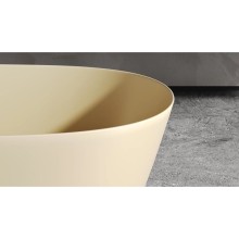 Ванна из литьевого мрамора 169,5x80,5 см Salini S-Sense Sofia, покраска по RAL полностью 102516GRF