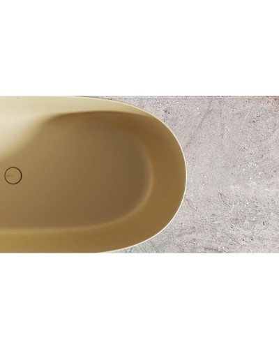 Ванна из литьевого мрамора 169,5x80,5 см Salini S-Stone Sofia, покраска по RAL полностью 102526MRF