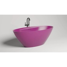 Ванна из литьевого мрамора 178x85,5 см Salini S-Sense Diva, покраска по RAL полностью 102211GRF