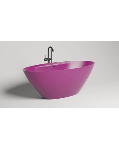 Ванна из литьевого мрамора 178x85,5 см Salini S-Sense Diva, покраска по RAL полностью 102211GRF