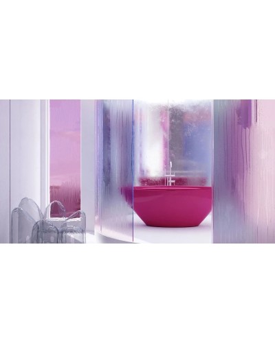 Ванна из литьевого мрамора 178x85,5 см Salini S-Sense Diva, покраска по RAL полностью 102211GRF