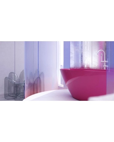 Ванна из литьевого мрамора 178x85,5 см Salini S-Sense Diva, покраска по RAL полностью 102211GRF