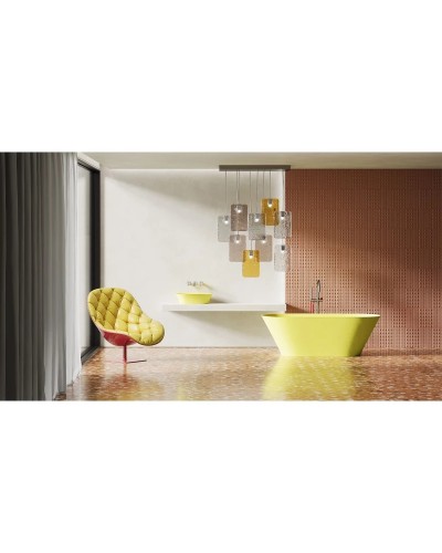 Ванна из литьевого мрамора 170x72 см Salini S-Sense Mona, покраска по RAL полностью 102912GRF