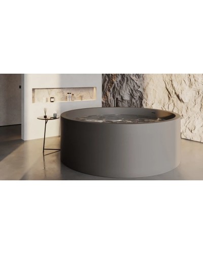 Ванна из литьевого мрамора 200x200 см Salini S-Sense Isola, покраска по RAL полностью 101111GRF