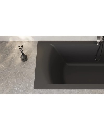 Ванна из литьевого мрамора 169,8x75 см Salini S-Sense Cascata, покраска по RAL полностью 104113GRF