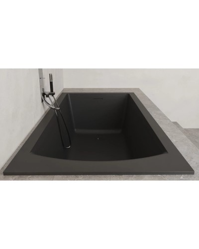 Ванна из литьевого мрамора 169,8x75 см Salini S-Stone Cascata Kit, покраска по RAL полностью 104323MRF