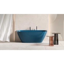 Ванна из литьевого мрамора 180x85 см Salini S-Sense Sofia Wall, покраска по RAL полностью