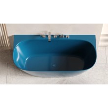 Ванна из литьевого мрамора 180x85 см Salini S-Sense Sofia Wall, покраска по RAL полностью