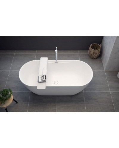 Ванна из литьевого мрамора CEZARES TITAN-ROUND-170-75-57