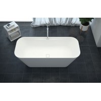 Ванна из литьевого мрамора CEZARES TITAN-SQUARE-170-70-57