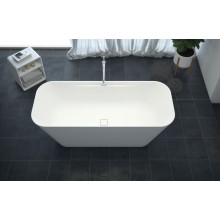 Ванна из литьевого мрамора CEZARES TITAN-SQUARE-170-70-57