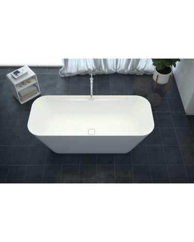 Ванна из литьевого мрамора CEZARES TITAN-SQUARE-170-70-57