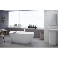 Ванна из литьевого мрамора CEZARES TITAN-ROUND-170-75-57