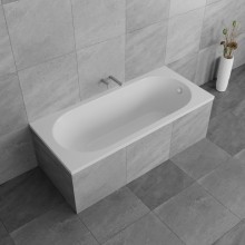 Ванна из литьевого мрамора Delice Bravo 180х80 DLR330001