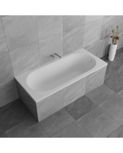 Ванна из литьевого мрамора Delice Bravo 180х80 DLR330001