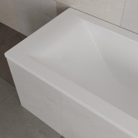 Ванна из литьевого мрамора Delice Diapason 150х70 DLR330003