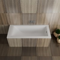 Ванна из литьевого мрамора Delice Diapason 165х75 DLR330019