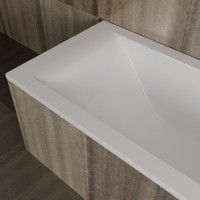 Ванна из литьевого мрамора Delice Diapason 165х80 DLR330018