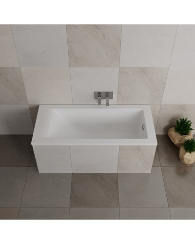 Ванна из литьевого мрамора Delice Diapason 155х70 DLR330022