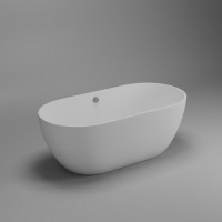 Ванна отдельностоящая из литьевого мрамора Delice Olivia 165х80 DLR330002