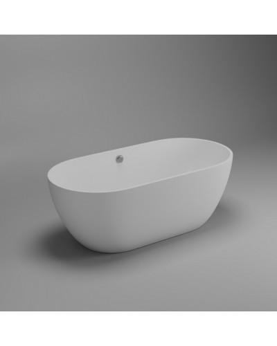 Ванна отдельностоящая из литьевого мрамора Delice Olivia 165х80 DLR330002